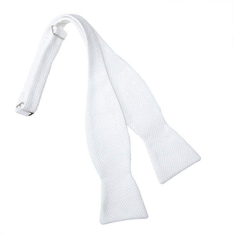 Formal Wear White Pique Tie