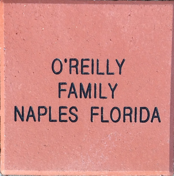 Commemorative Brick Dispaly at Our Lady of Lourdes Grotto