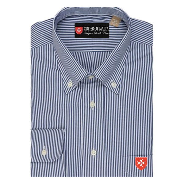 Dress Shirt -  Classic Navy Bengal Stripe