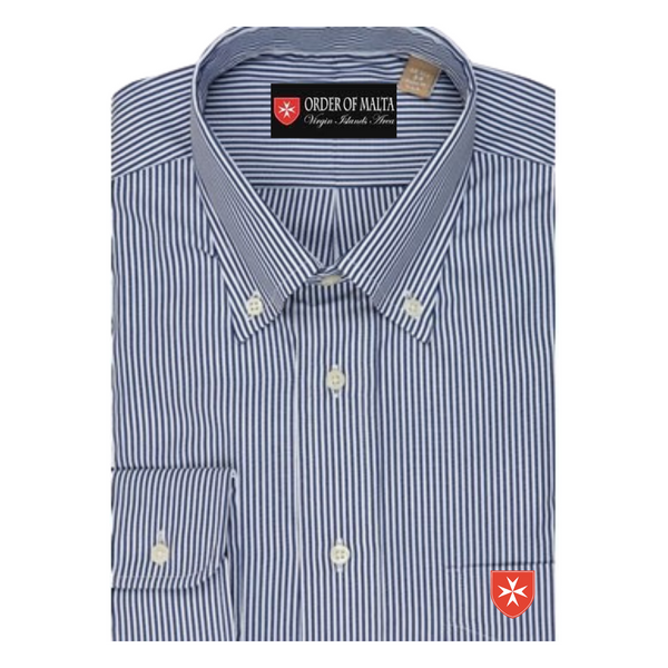 Dress Shirt -  Classic Navy Bengal Stripe